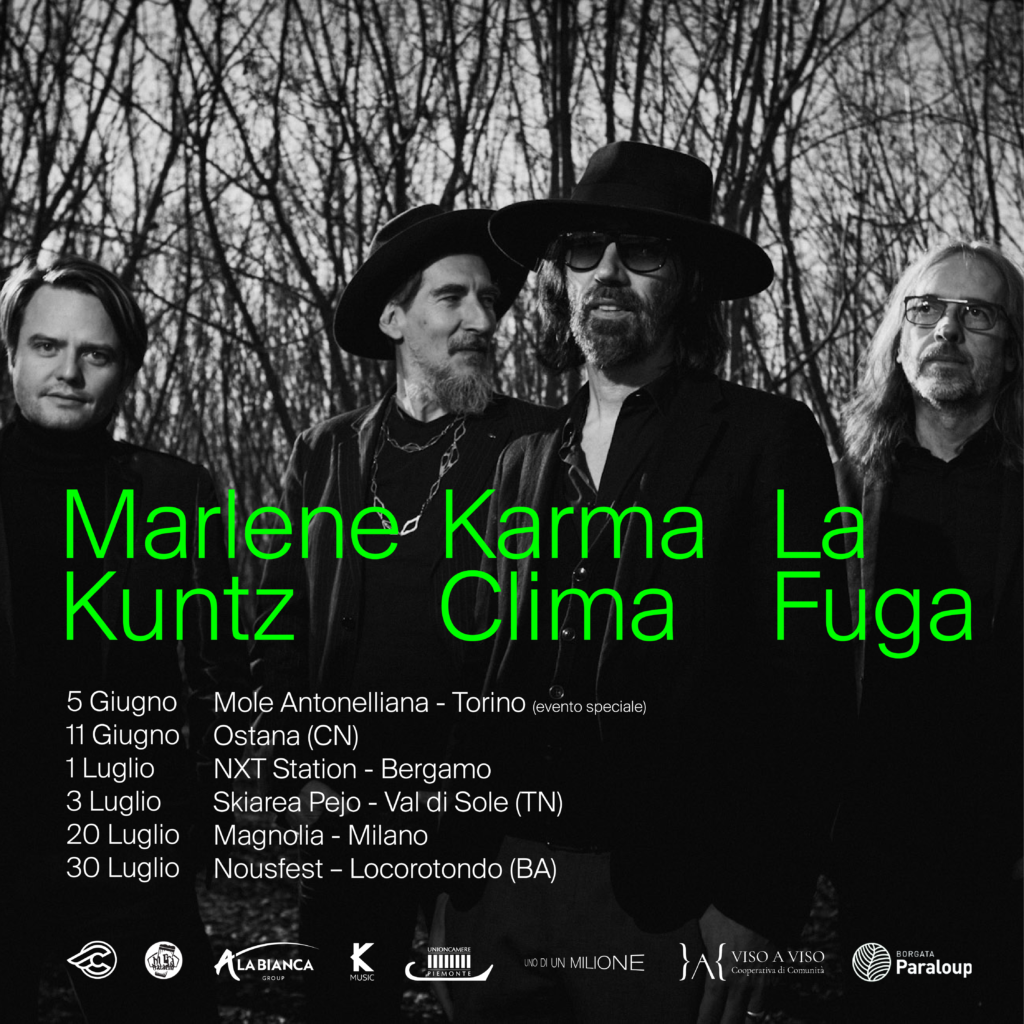 Karma Clima La Fuga, ecco le prime date del tour estivo!